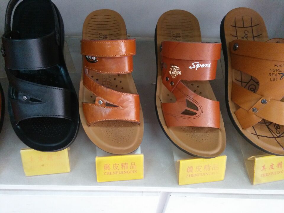 2015年男士真皮沙滩鞋 厂家批发的品质之选